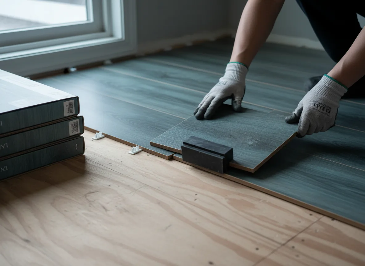 Luxury Vinyl Plank Installation company in Trafalgar, IN